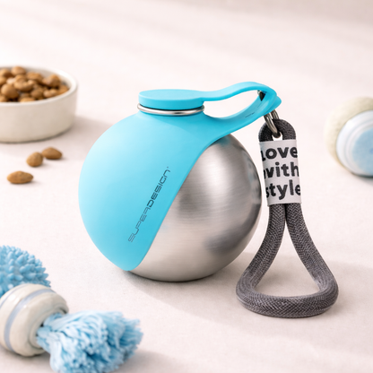 Gourde pour chien 2 en 1